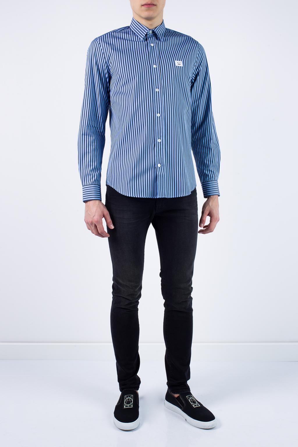 Acne Studios Cotton Striped Shirt | Men's Clothing | Vitkac